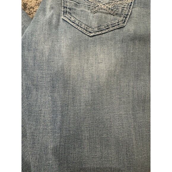 BKE Men’s Jeans Alec 30x32 (fit More Like 30x31) Light Wash Denim Jeans Straight - Picture 4 of 11